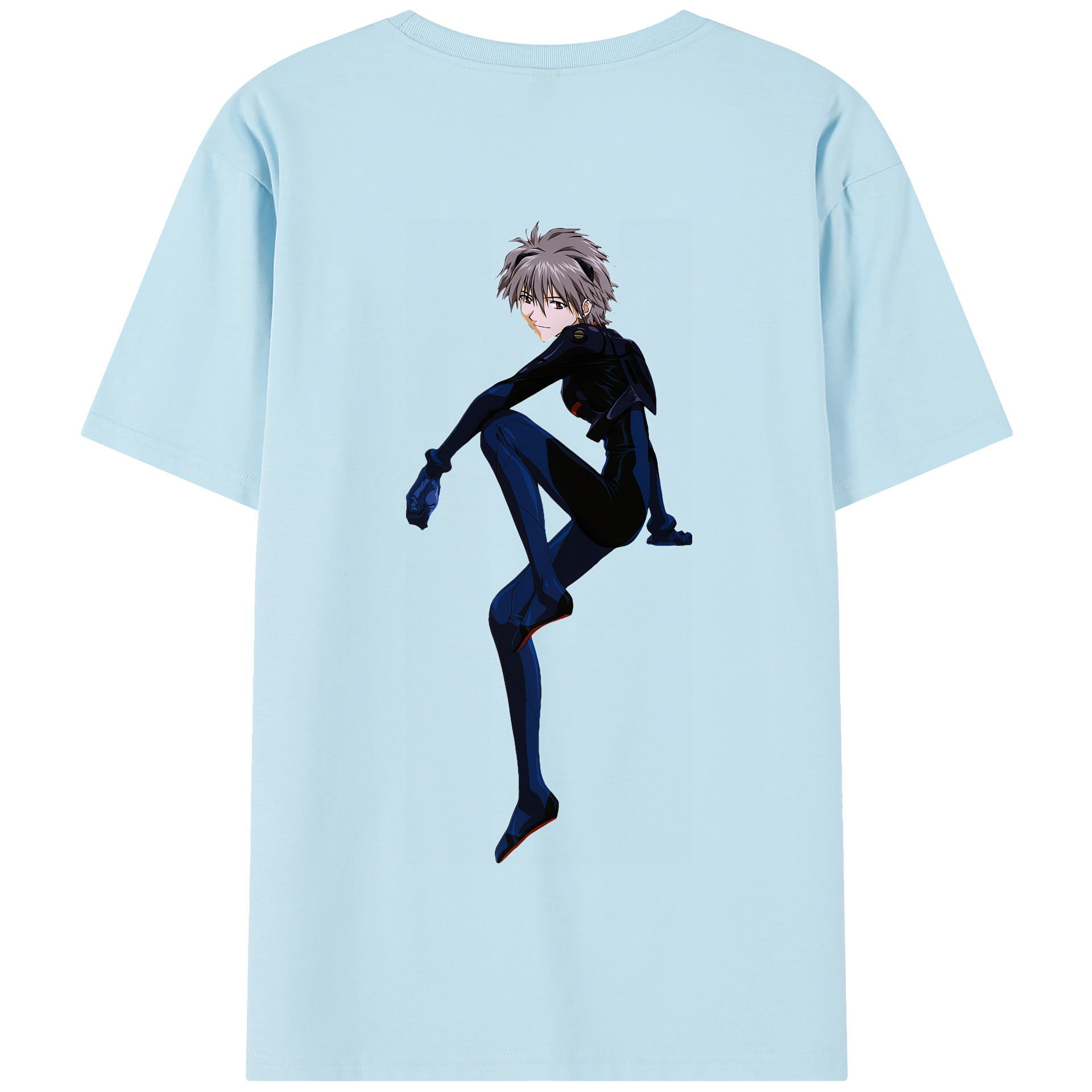 （画像用） EVA 新世紀エヴァンゲリオン 綿100％半袖Tシャツ（背面プリント）